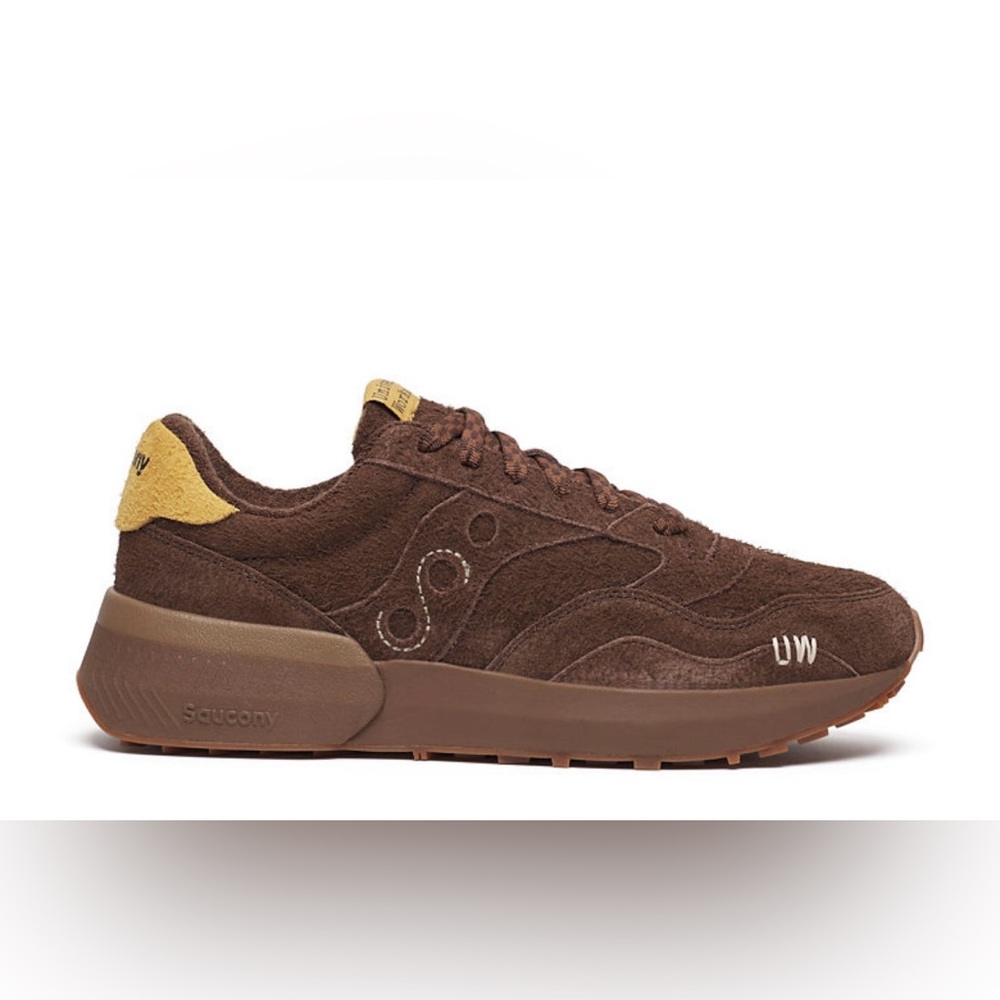 Saucony Brown and Tan Sneakers